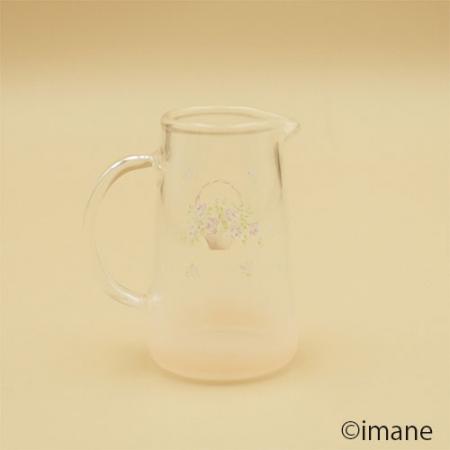 【入荷しました】imane　ローズバスケット・ガラスピッチャー