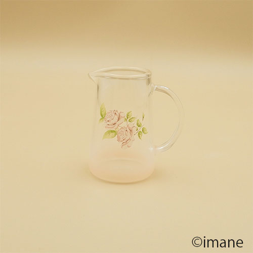 【入荷しました】imane　ダイアナローズ・ガラスピッチャー