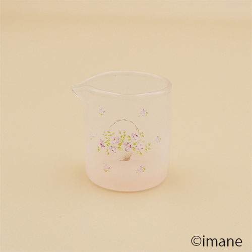【入荷しました】imane　ローズバスケット・ガラスミルクピッチャー