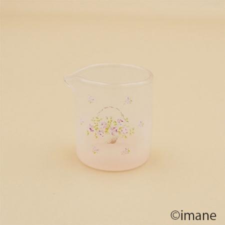 【入荷しました】imane　ローズバスケット・ガラスミルクピッチャー