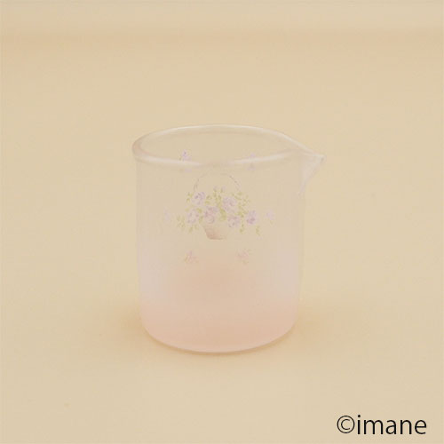 【入荷しました】imane　ローズバスケット・ガラスミルクピッチャー