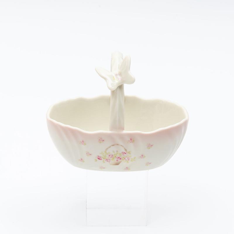 【8月下旬入荷予定】imane　ローズバスケット・蝶付き花かご(入荷数に限りがございます)