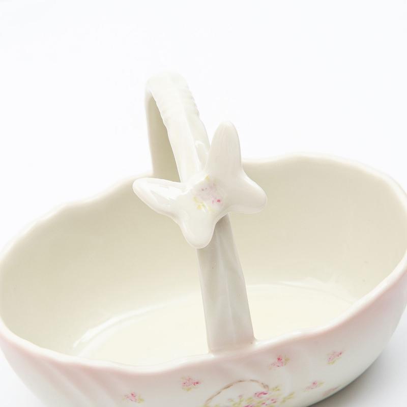 【8月下旬入荷予定】imane　ローズバスケット・蝶付き花かご(入荷数に限りがございます)
