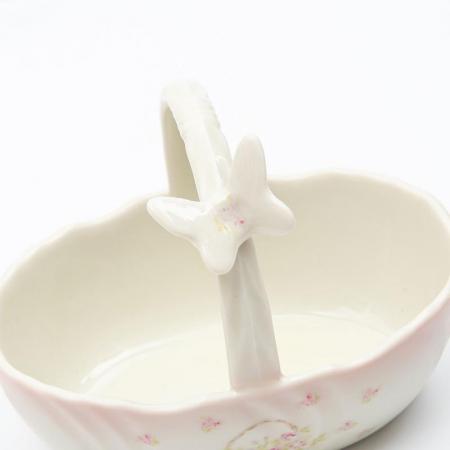 【8月下旬入荷予定】imane　ローズバスケット・蝶付き花かご(入荷数に限りがございます)