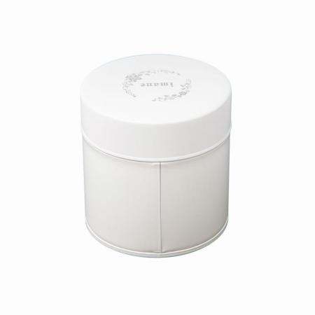 【7月新商品】imane　缶・アンティークマットホワイトS