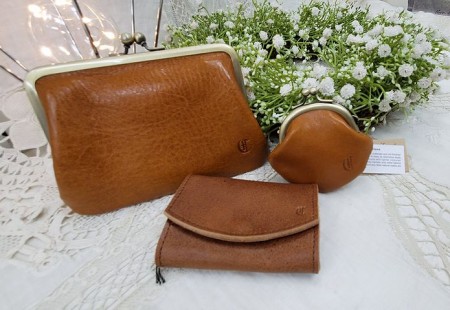 クレドラン　RAPI COIN CASE:CAMEL