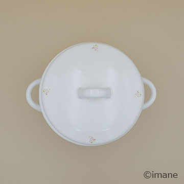 【2024.9月の新商品・入荷しました】imane　ローズバスケット・16㎝キャセロール