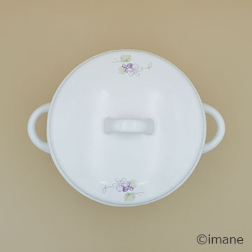 【2024.9月の新商品・入荷しました】imane　スミレ・16㎝キャセロール