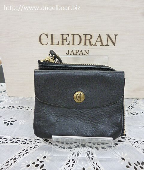 クレドラン　NOTRE SMALL WALLET:BLACK