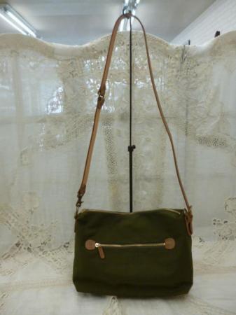 クレドラン　INNO NY 2WAY SHOULDER L:OLIVE×D.BEIGE