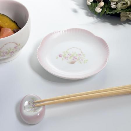 【2024.11月の新商品】imane　ローズバスケット・フラワーナッピー皿