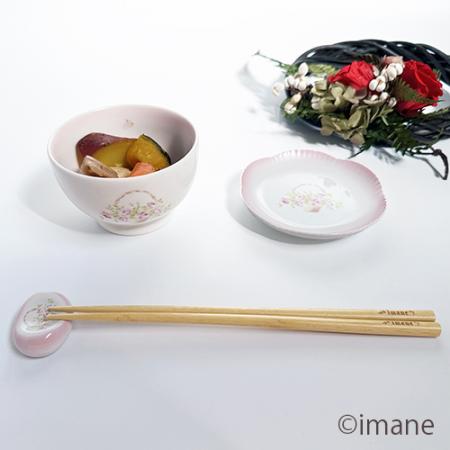 【2024.11月の新商品】imane　ローズバスケット・フラワーナッピー皿