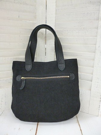 クレドラン　GALE MINI TOTE:BLACK×BLACK